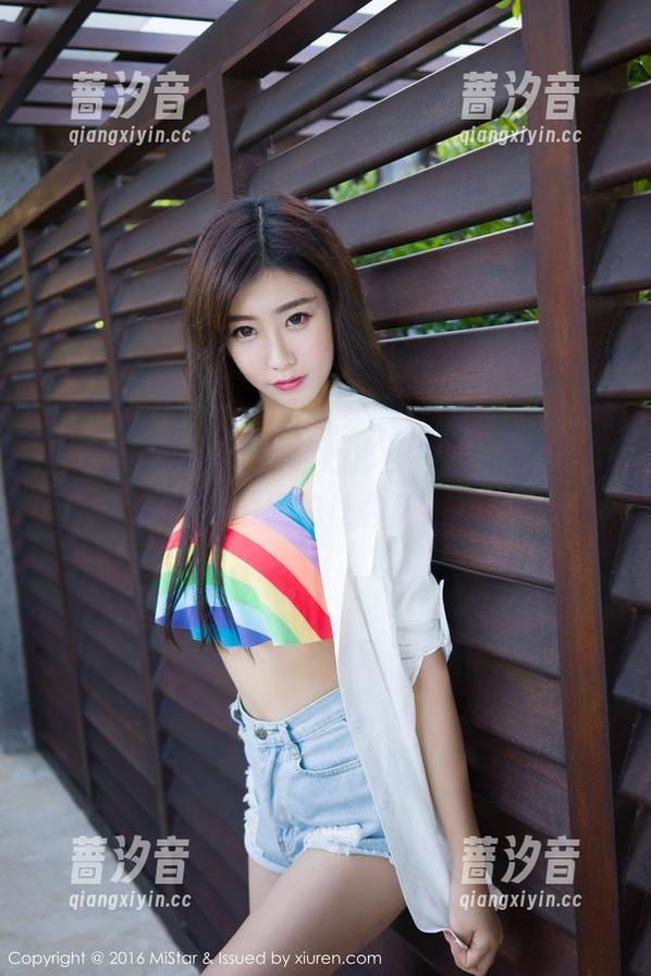 MiStar魅妍社 - 随心漫步校园，Nicole妮可高清图包让你无法抗拒