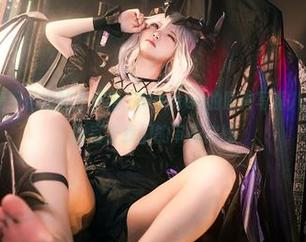 双倍快乐还是双倍尴尬？伊喵_Master的原神写真八重&雷神，美图直击我们的审美底线