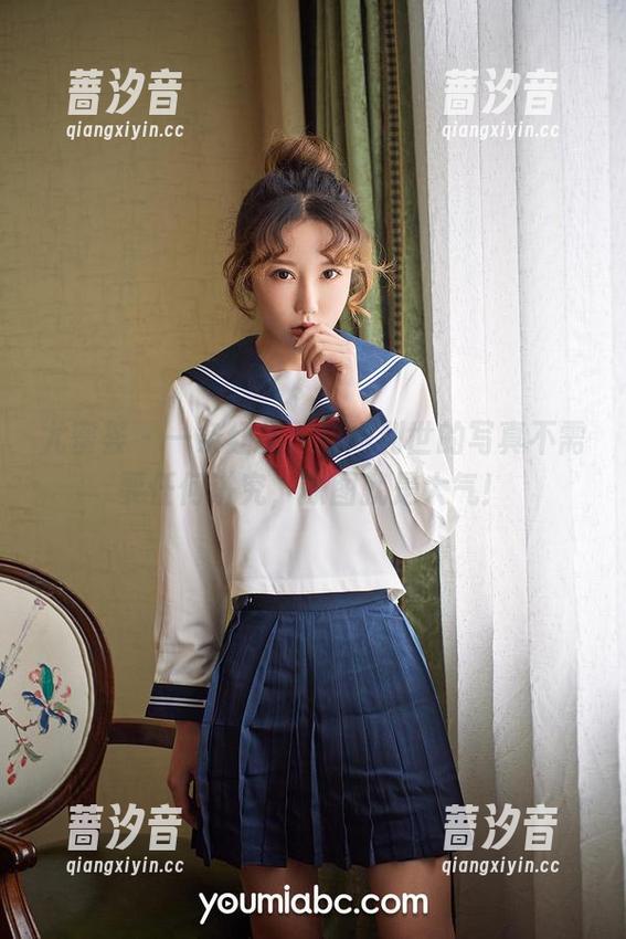 尤蜜荟 - 一条红裙，抖娘利世的写真不需要任何讲究，原图就是大气！
