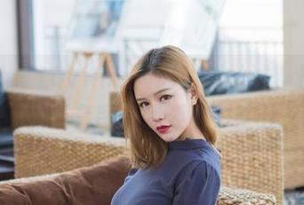 爱蜜社 – Lavinia肉肉的新尝试，挑战御姐风，最新套图：我要留下些什么呢？